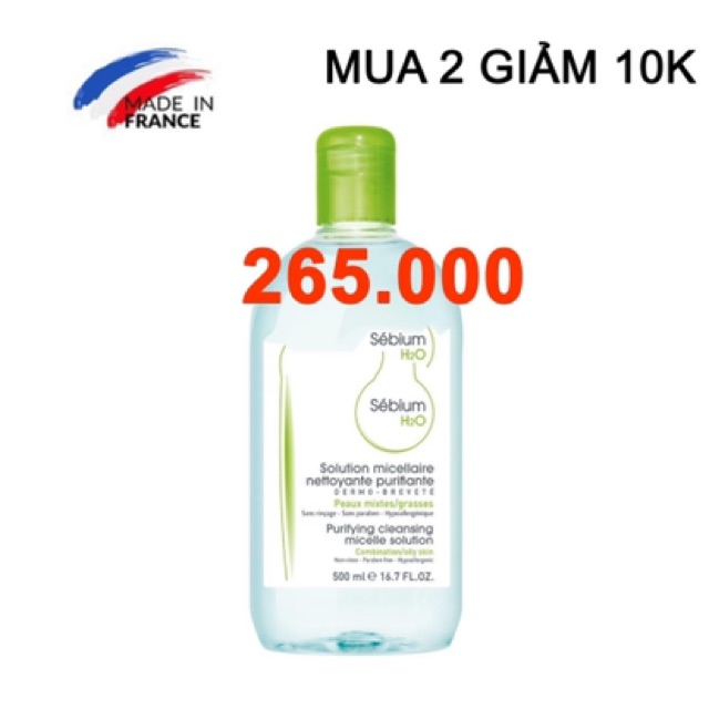 Combo tẩy trang bioderm.a nội địa Pháp 500ml hồng. | BigBuy360 - bigbuy360.vn