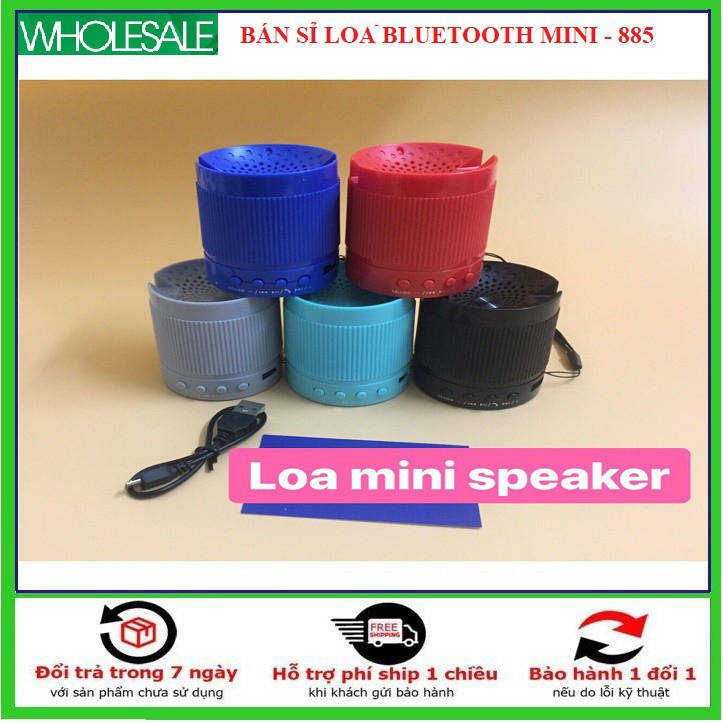 Loa Bluetooth Mini 885 BASS trầm, ấm như JBL, LG , SONY