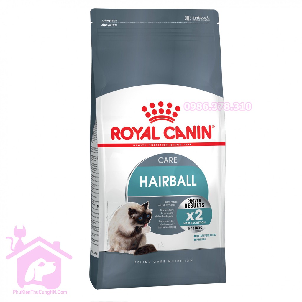 Thức ăn cho mèo TIÊU HÓA LÔNG túi 400g ROYAL CANIN INTENSE HAIRBALL - Phụ kiện thú cưng Hà Nội