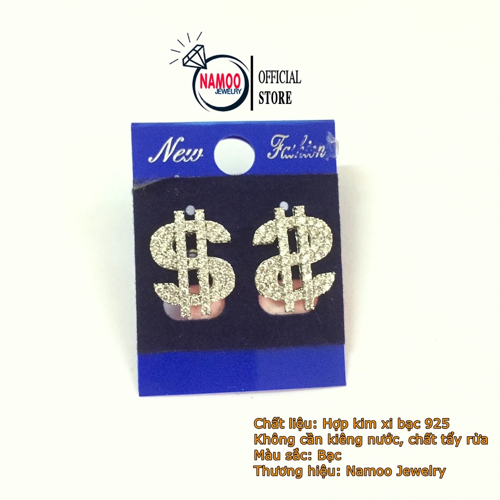 Khuyên Tai Mạ bạc T717 Namoo Jewelry
