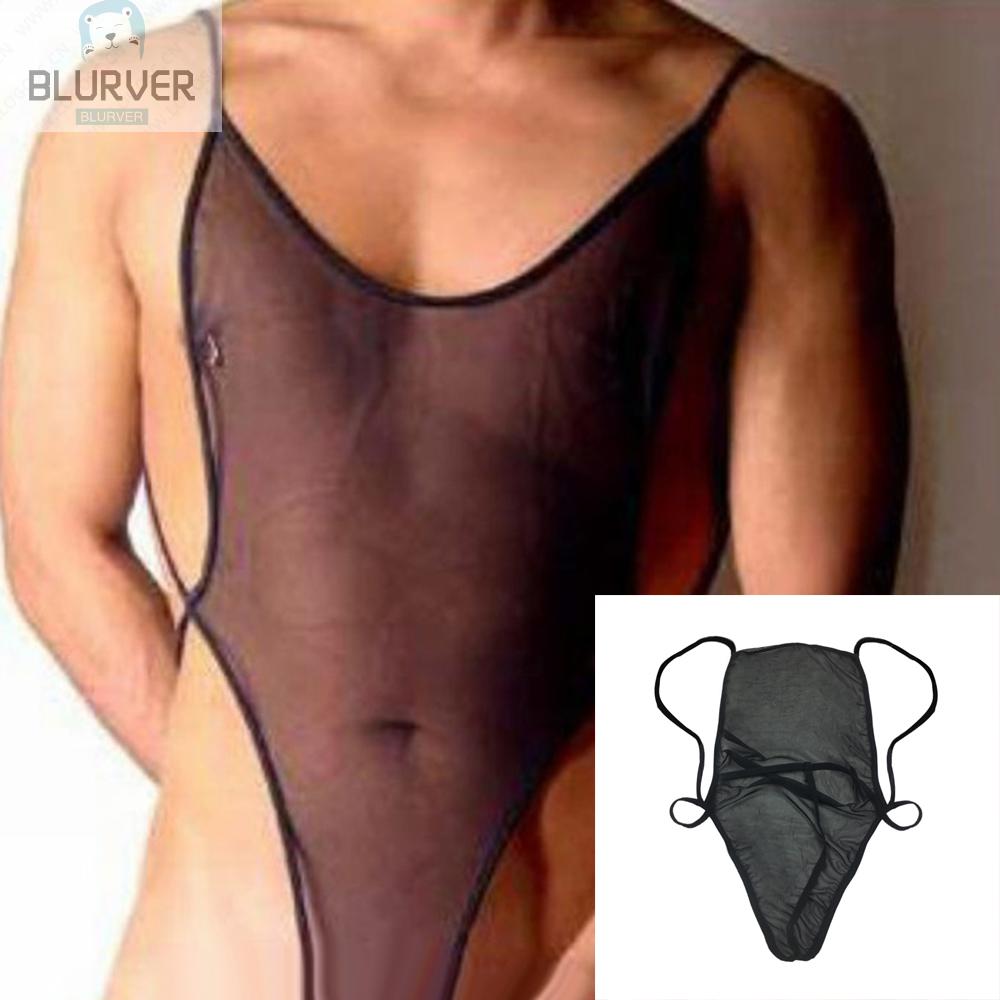 Đồ ngủ liền thân màu xuyên thấu gợi cảm cho nam từ 50 - 90kg