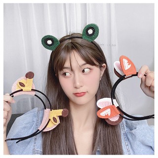 Băng đô cài tóc HOOPS họa tiết gấu trúc 3d