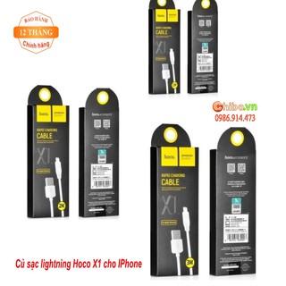 Dây cáp sạc lightning 1M Hoco X1 cho IPhone