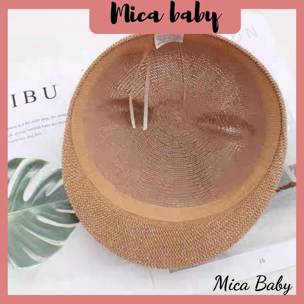 Mũ cói tai mèo đáng yêu cho bé từ 1.5-3 tuổi Mica baby MH06