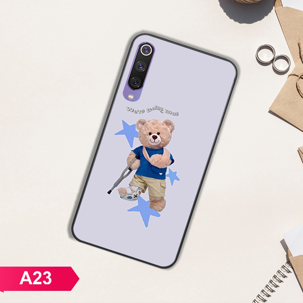 ỐP LƯNG XIAOMI MI 9/MI 9 SE HÌNH GẤU HOẠT HÌNH CỰC ĐÁNG YÊU-GIÁ CỰC SỐC