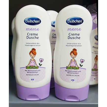 Sữa tắm cho mẹ bầu Bubchen Mama Creme Dusche - Hàng nội địa Đức