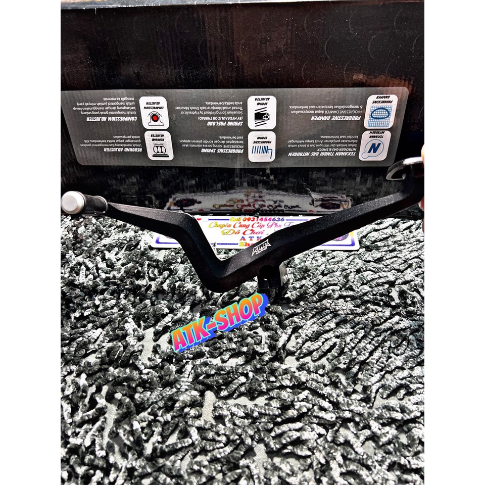 Cần Số Nhôm KingDrag Cao Cấp Gắn Xe Exciter 150