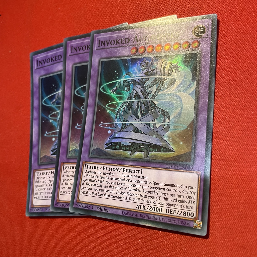 [EN]Thẻ Bài Yugioh Chính Hãng] Invoked Augoeides