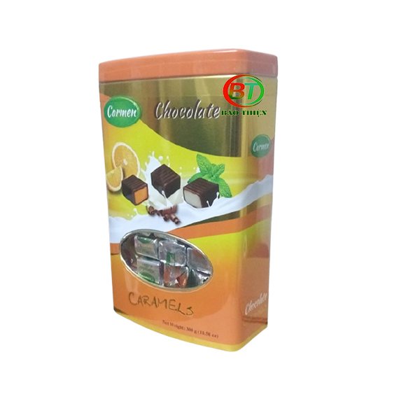 (3 vị) Kẹo Socola Carmen lon thiếc 300g