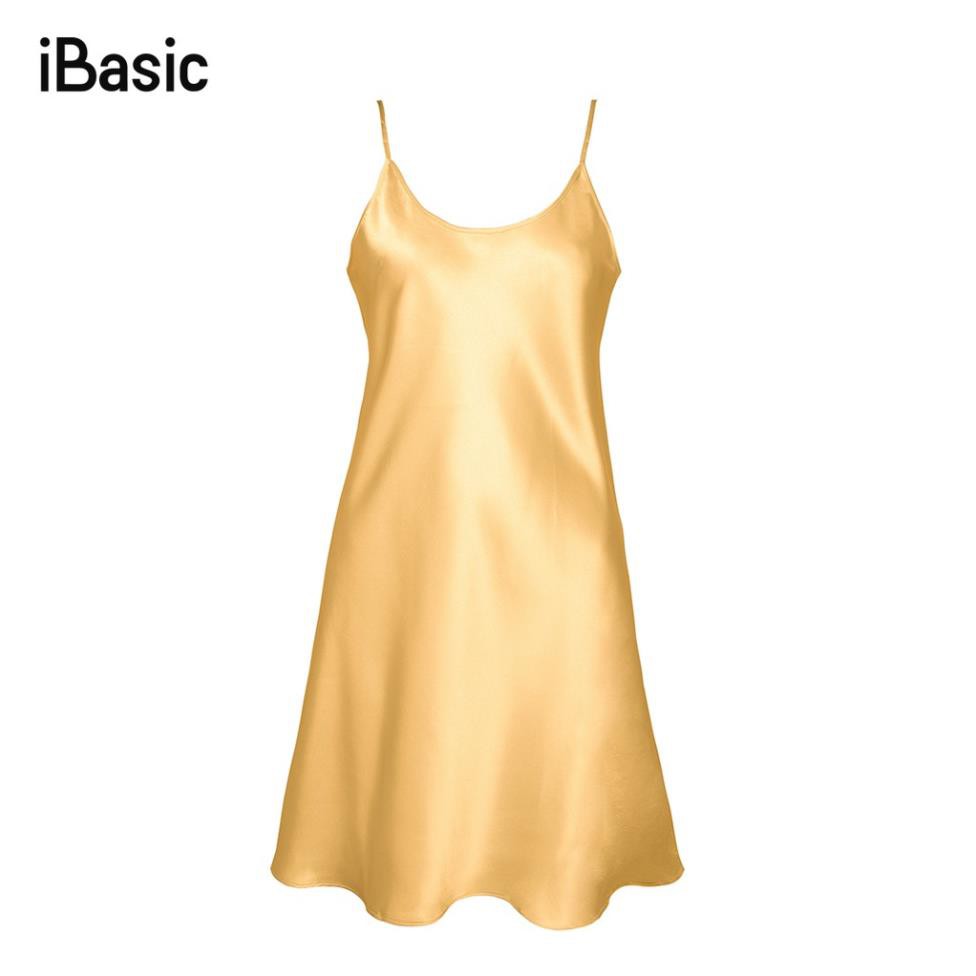 Đầm ngủ satin iBasic 7916 . 👑