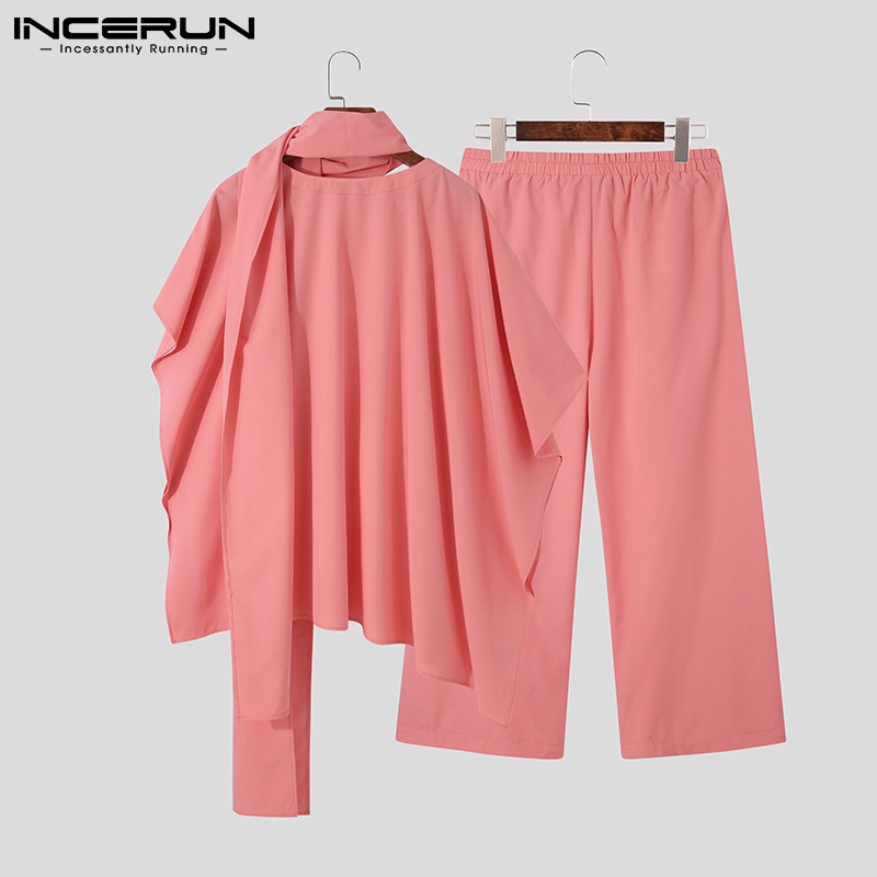 Set đồ thời trang Incerun phong cách Hồi giáo thanh lịch dành cho nam