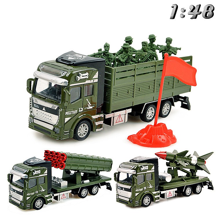 Mô hình đồ chơi xe quân sự mini tỉ lệ 1:48
