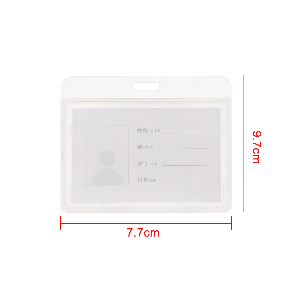 Bao đựng thẻ màu sắc trong suốt thời trang