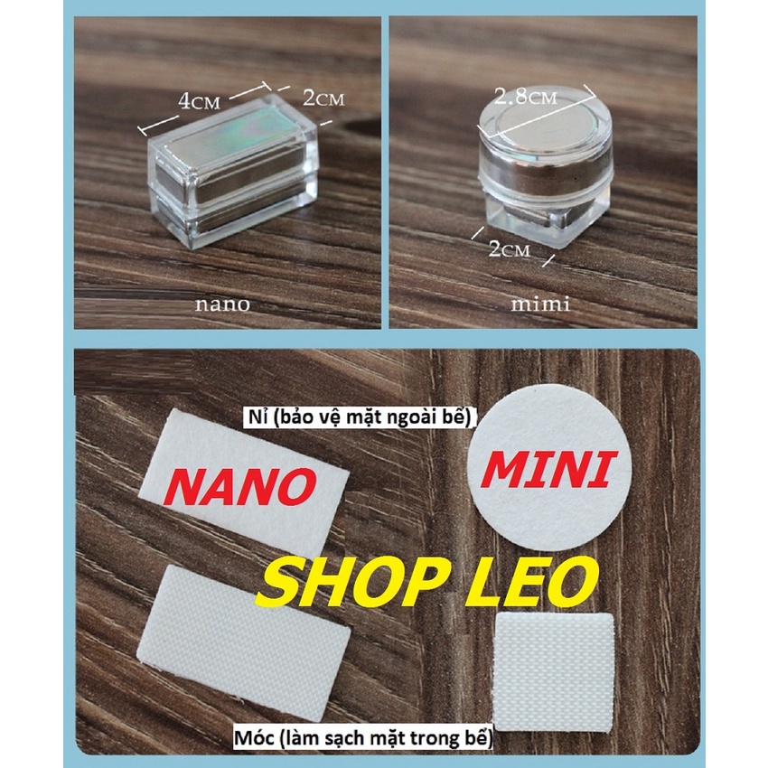 Cọ bể nam châm chihiros - cọ bể nano - Nam châm Chihiros nano - Mini - phụ kiện cá cảnh - shopleo