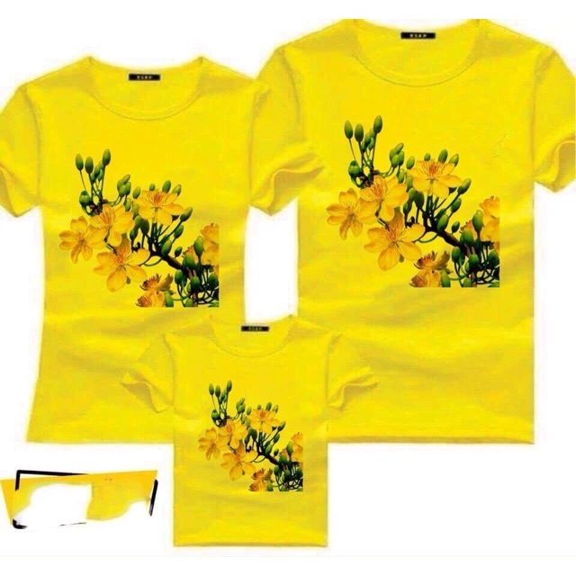 ÁO TẾT IN HOA MAI (IB SHOP TRƯỚC KHI ĐẶT)