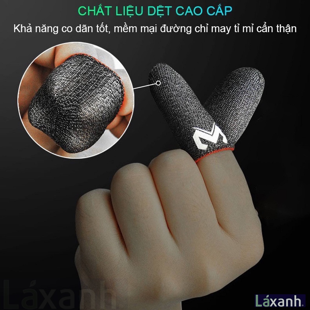 Găng tay chơi game MEMO Fiber Carbon, chống mồ hôi tay, giữ ấm mùa đông PUGB, Fortnite bao bọc ngón tay memo