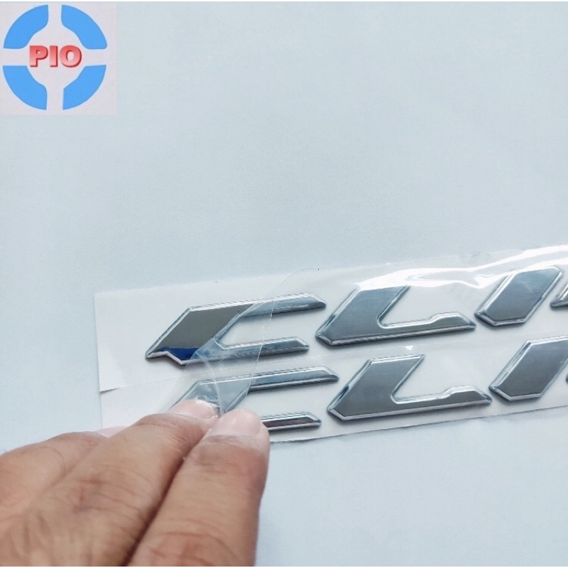 Tem Chữ Nổi 3D Click Thái/ Tem Số Nổi 3D Click Thái 150i 125i, Wave Thái 125i Trang Trí Xe Máy