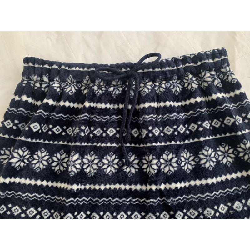 Chân váy suông V548 hoa văn cạp rút dây cột nơ chất vải lông 2hand Nhật si tuyển ảnh thật