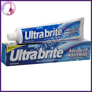 Kem đánh răng ultra brite anticavity fluorie toothpaste 170g