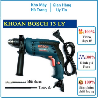 Máy khoan bosch 130re 13 ly, máy khoan tường bê tông, khoan sắt, khoan gỗ , bắt vít đảo chiều - nhỏ gọn, công suất lớn