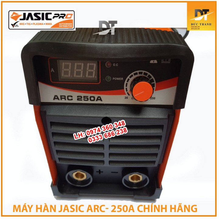 Máy hàn điện tử Jasic Arc 250A siêu khỏe
