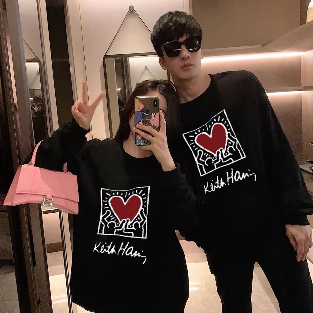 Áo Sweater Nỉ Dài Tay Dáng Rộng 1969 Unisex FREESIZE &lt;62kg Phong Cách Trẻ Trung phù hợp cặp đôi