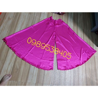 Quần váy mặc áo dài ống rộng