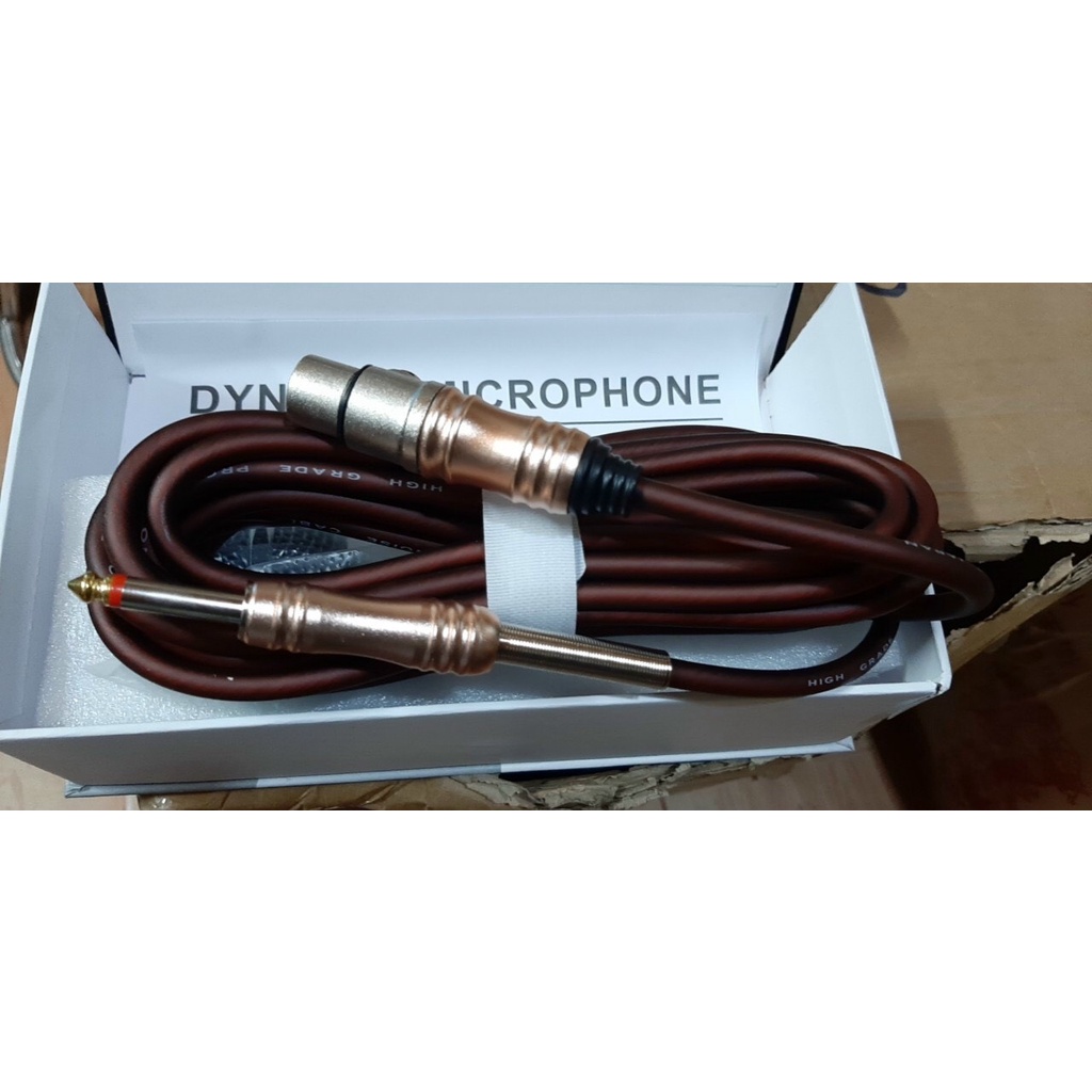 Micro có dây cao cấp TOMAHAWK, Shure TA200 - hàng nhật Chính Hãng - chống hú , hút mic - new 2022 - Gia Khang Shop