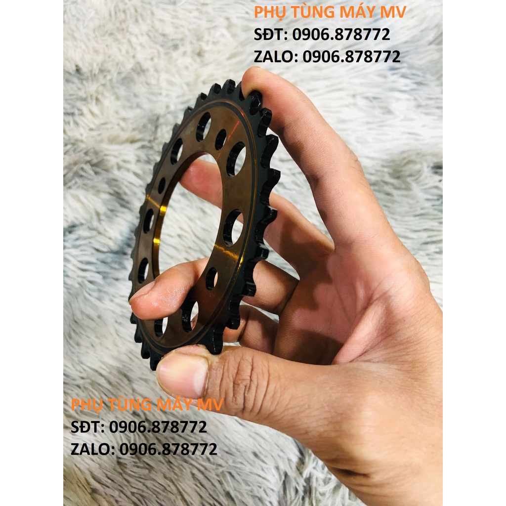 Dĩa ATE thép hợp kim size 26/27/28/29/30/31/32/33/34/35/36 dành cho Ex135. Wave Dream. Sử dụng sên 7li. Yêu Thích ❤️❤️❤️