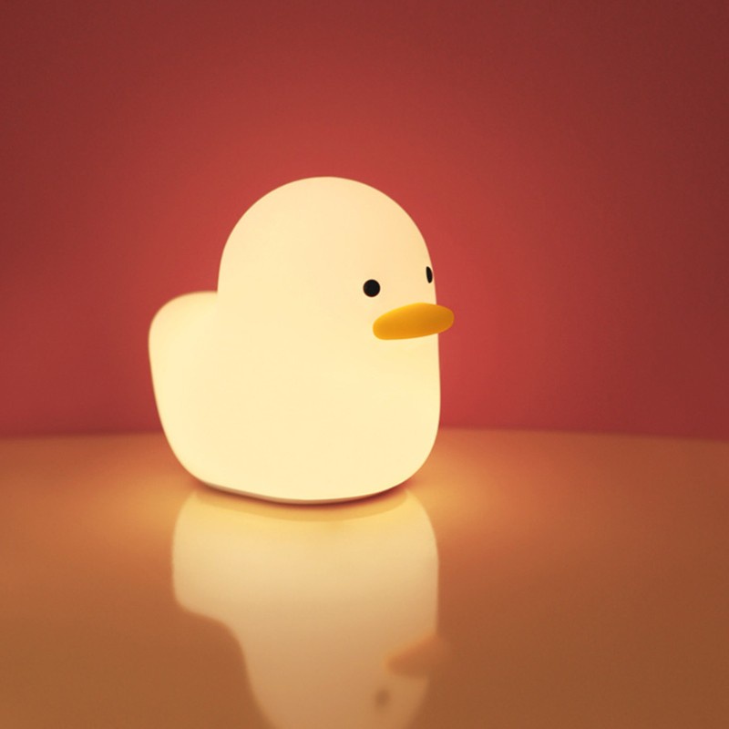 HO Duck Shape Baby Night Light Bedside Sleep Assisting Night Light