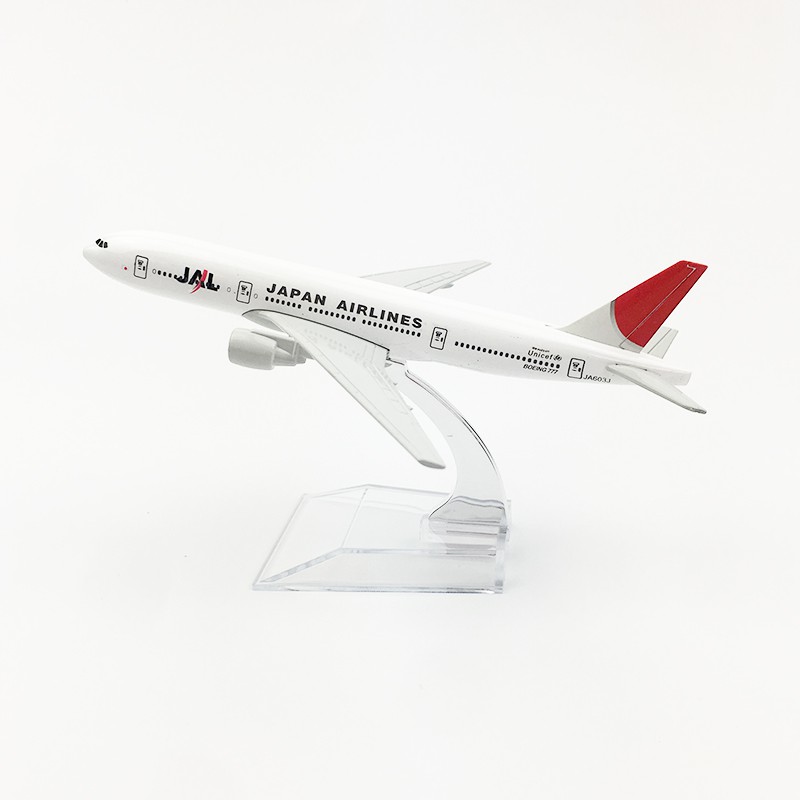 Mô hình máy bay b777 Japan airlines 16cm