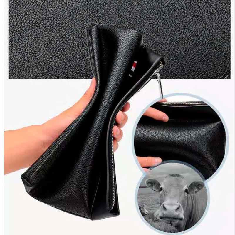 Ví Da Cầm Tay Thời Trang Doanh Nhân Cho Nam 2022