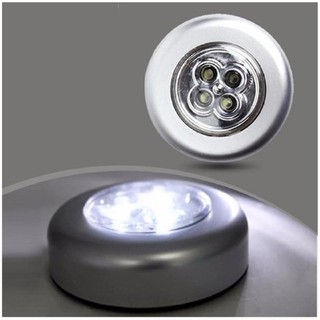 Đèn LED dán tường không dây 4 led pin AAA ( không kèm pin )