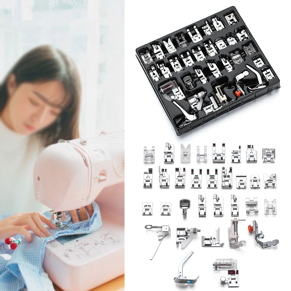 Set 11 / 32 Chân Vịt Máy May Bằng Kim Loại Đa Năng Tiện Dụng Chất Lượng Cao