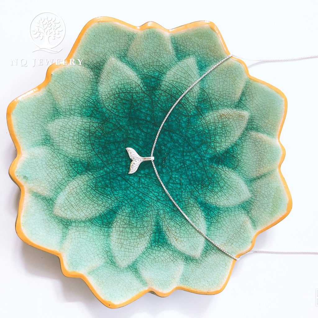 Dây chuyền bạc mặt đuôi cá - NQ Jewelry