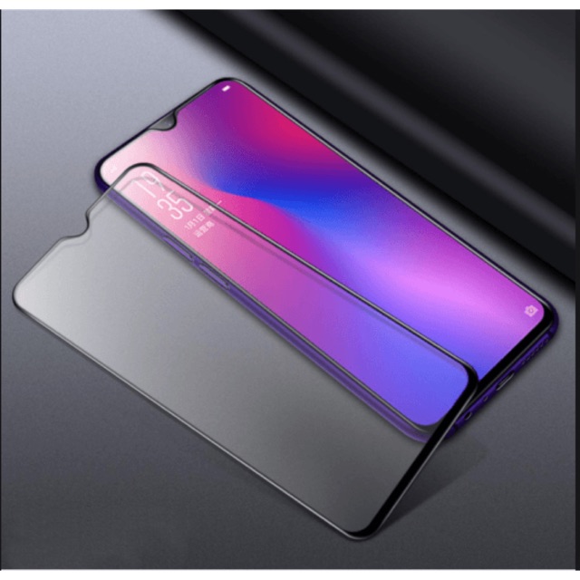 Bộ 2 kính cường lực Cao Cấp oppo A7,A5S Full màn hình