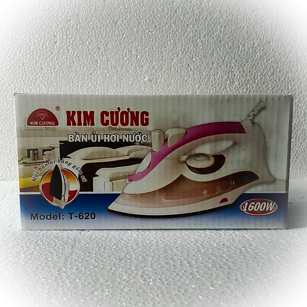 Bàn ủi hơi nước Kim Cương T-620