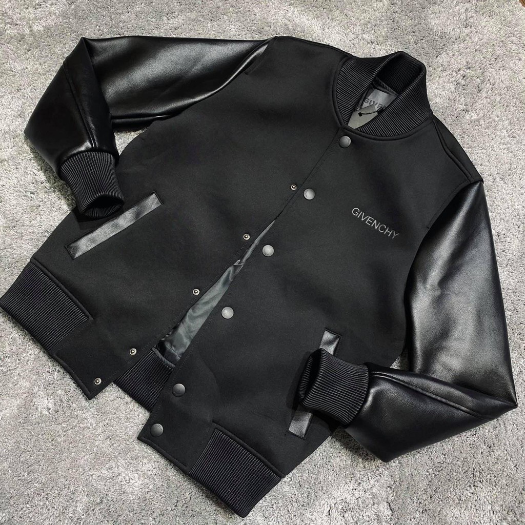 ÁO BOMBER SIÊU CẤP DA LỘN PHA TAY DA [ Đặt Mua Ngay ]