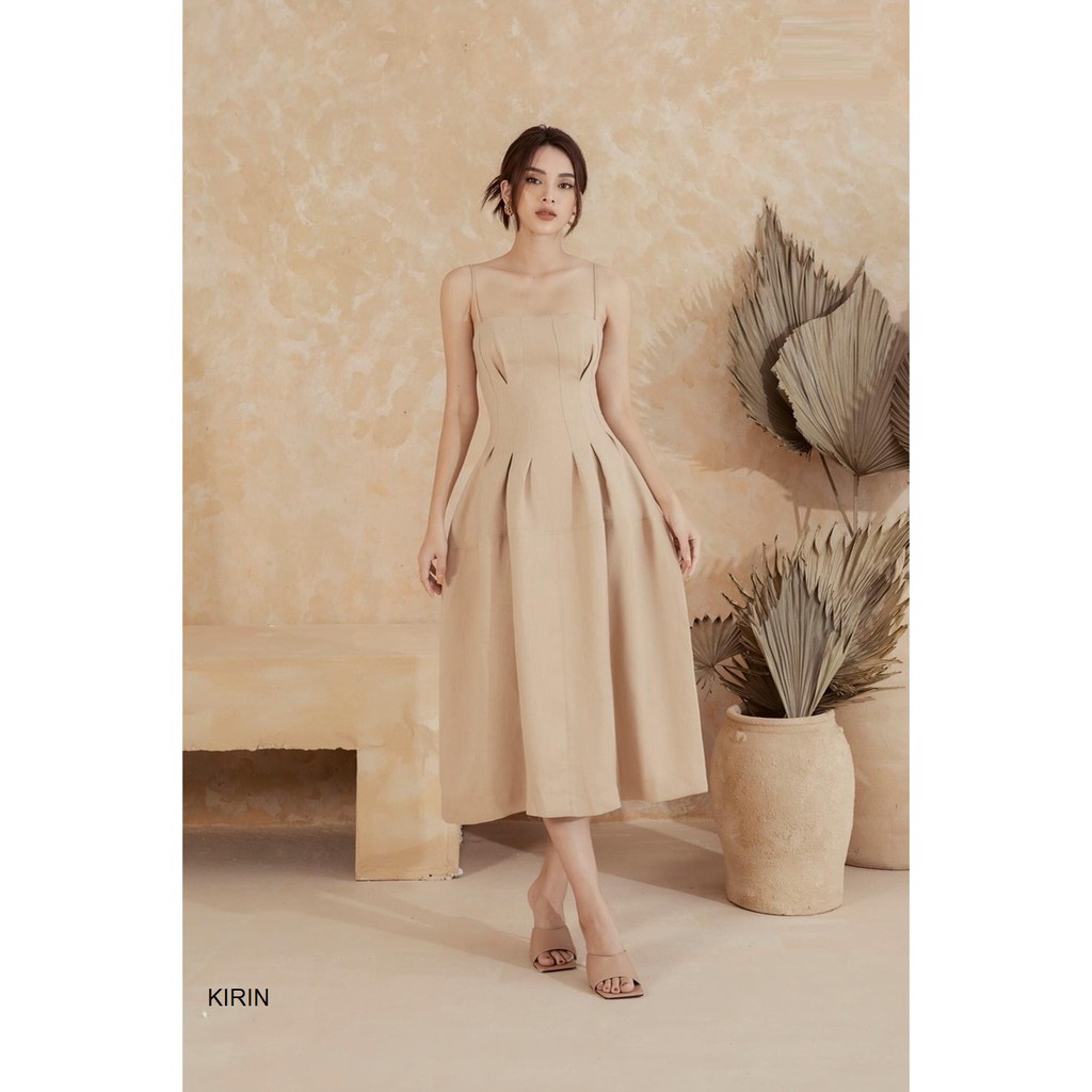 Đầm thiết kế dự tiệc 2 dây - Đầm dự tiệc sang trọng Kirin dress - Đầm maxi thiết kế (napubee)