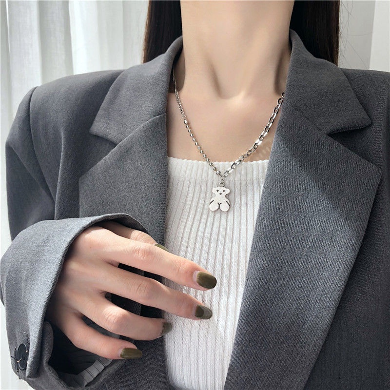 Vòng cổ Dài Phong Cách Hip Hop Mới Cho Nữ