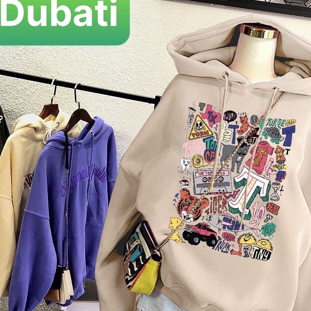 ÁO KHOÁC NỈ HOODIE NAM NỮ HARUKU PHONG CÁCH NHẬT BẢN- DUBATI FASHION