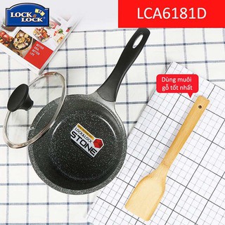 [Lock&Lock] Nồi Lock&Lock Stone 1 Tay Cầm LCA6181D-IH (18cm)