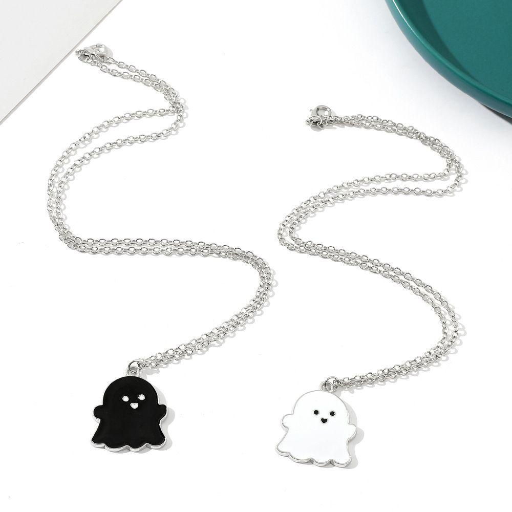 Vòng cổ Mặt Hình Ma Hoạt Hình Sáng Tạo Cho Cặp Đôi