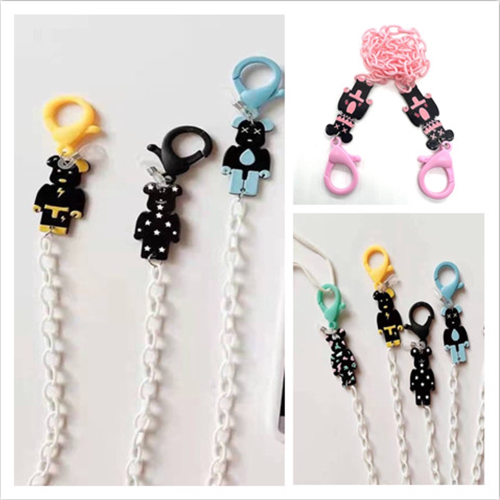 Dây đeo mắt kính chống thất lạc bằng acrylic họa tiết hoạt hình dễ thương