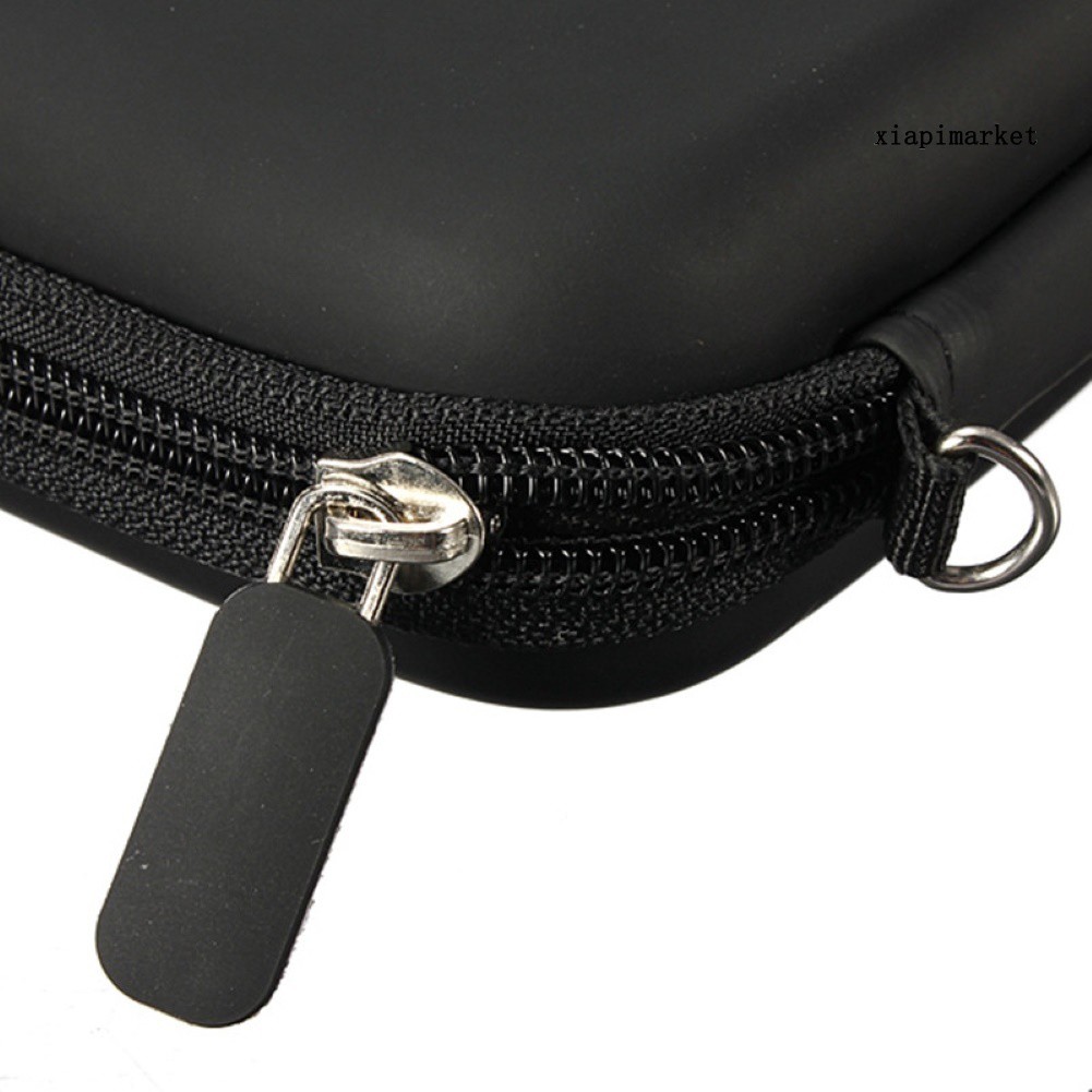 Portable 2.5Inch Hard Disk Storage Bag Zipper Pouch USB Cable Organizer