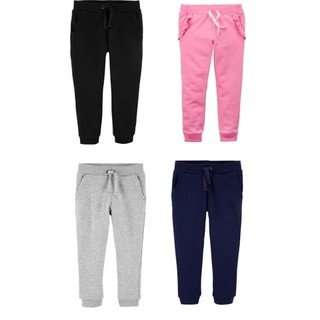 [12-18M] Quần jogger da cá Carter's - Đen