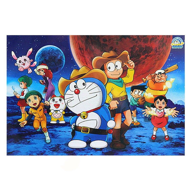 Giảm ₫27,288] Bộ 1000 Miếng Lắp Ghép Hình Hoạt Hình Doraemon - Tháng 7/2023  - Beecost