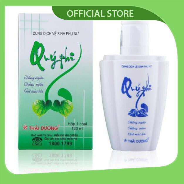 Dung dịch vệ sinh Phụ nữ QUÝ PHI 120ml