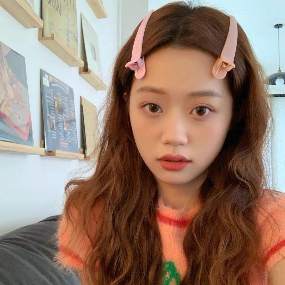 USNOW Kẹp tóc hỗ trợ rửa mặt Hoạt Hình Nhiều Màu Phong Cách Hàn Quốc