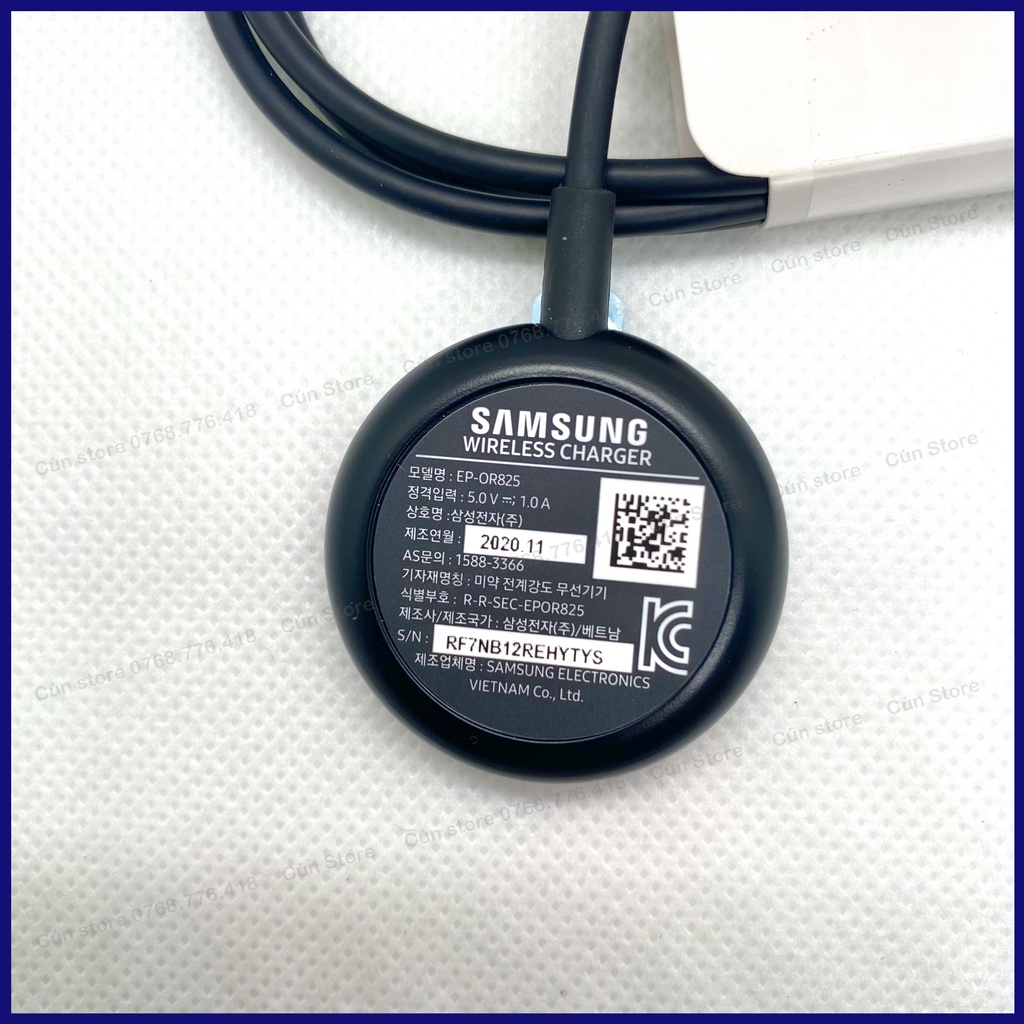 Đế sạc Samsung Galaxy Watch 3/4, Samsung Active 1/2 Chính hãng | Bảo hành 12 tháng